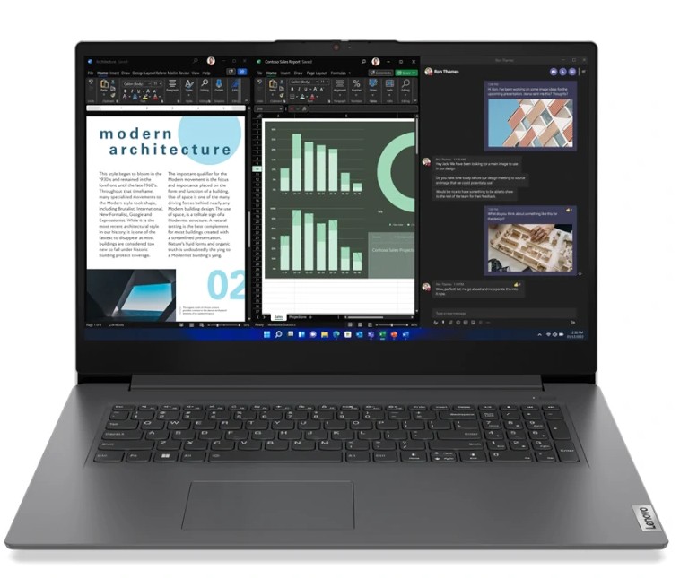 Ordenador portátil Lenovo V17 – i5‑13420H, 16 GB RAM, 512 GB SSD, 17,3″