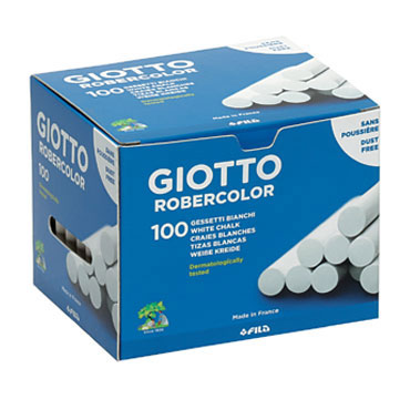Tizas blancas Giotto Robercolor