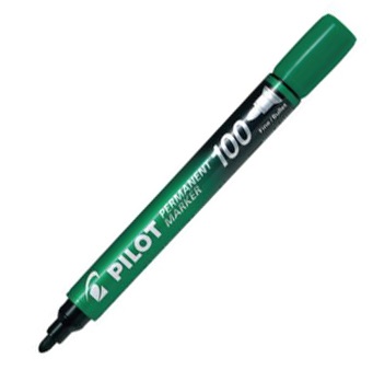 Rotulador permanente Pilot SCA‑100 – punta redonda