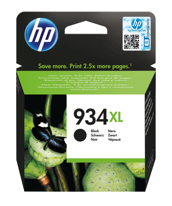 Cartucho HP 934XL – negro