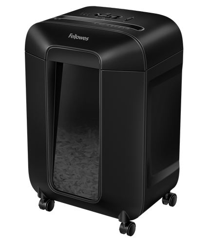 Destructora de documentos Fellowes LX85 - corte en partículas P-4, 12 H, papelera 19 l