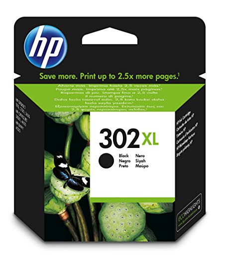 Cartucho HP 302XL F6U68AE – negro*