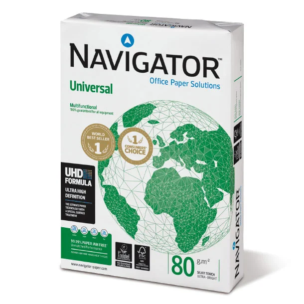 Papel multifunción A3 Navigator – 80 g, Paquete 500 H