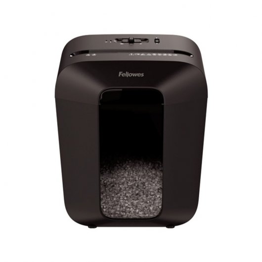 Destructora de documentos Fellowes LX-41 - corte en partículas P-4, 8 hojas, papelera 17 l