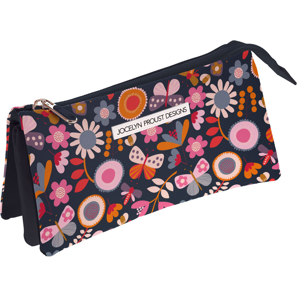 Estuche portatodo triple Grafoplás Jocelyn Proust Garden