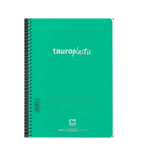 Bloc Folio Tauroplastic – 80H, 90 g, tapa polipropileno