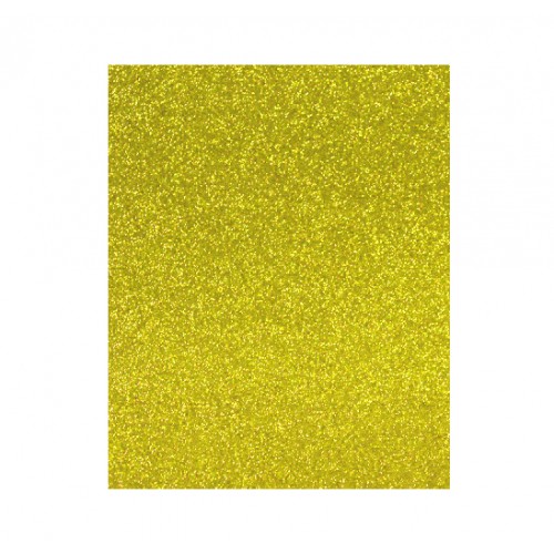 Goma eva con purpurina dorada Campus 40×60 cm