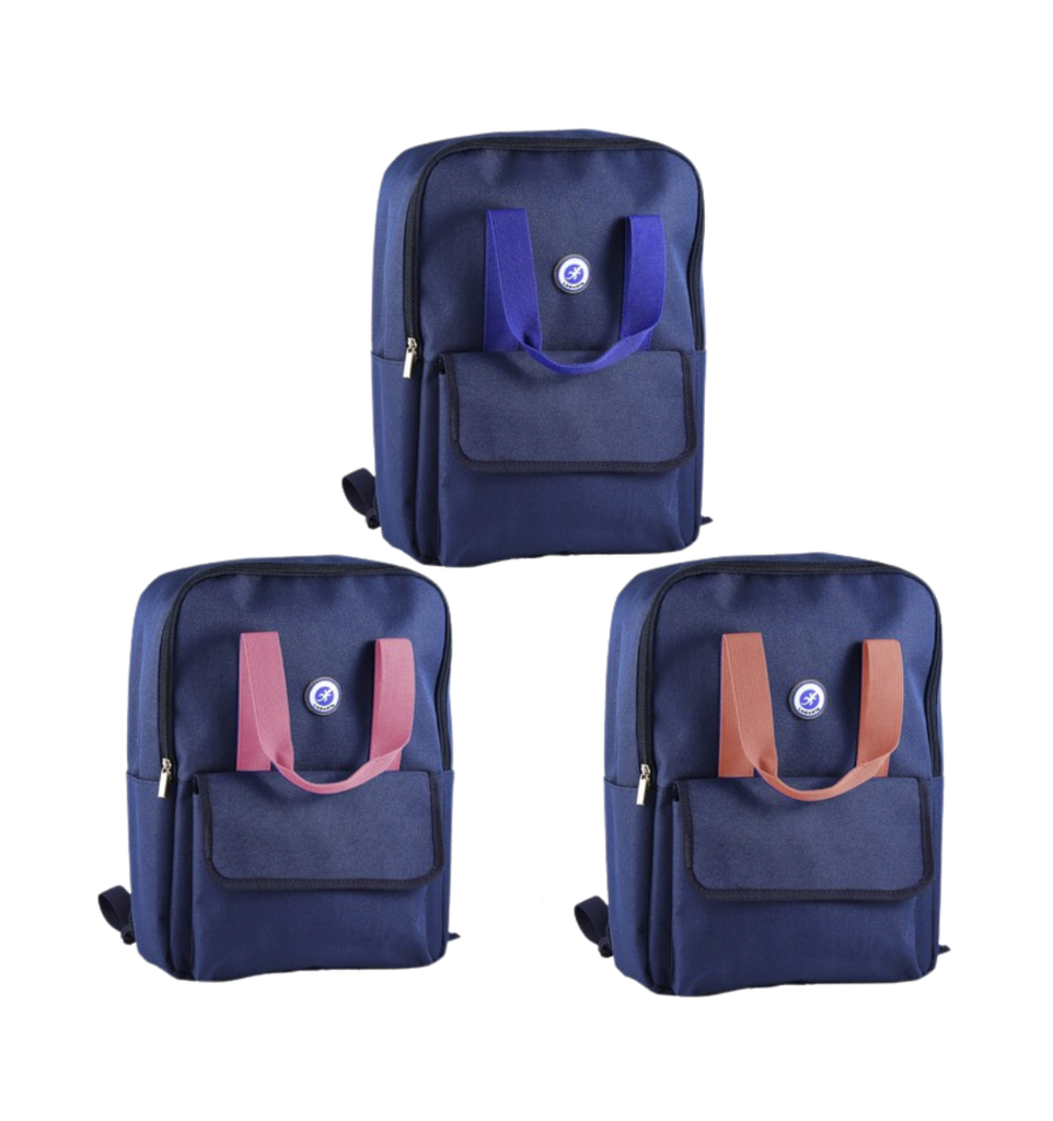 Mochila escolar Marine con bolsillo – Ref. 330465