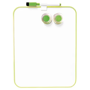 Pizarra blanca magnética escolar Plus Office – 216 × 280 mm