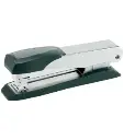 Grapadora de sobremesa Plus Office 287M – plata/negro, 25 H