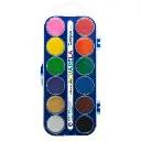 Acuarelas con pincel Campus College – 12 colores