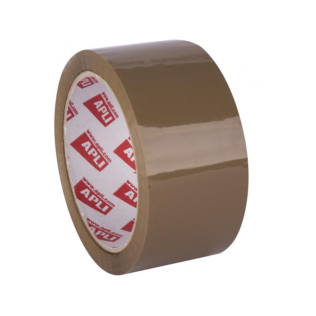 Rollo precinto PP acrílico Apli – 48 mm×66 m