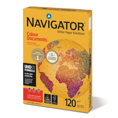 Papel multifunción A4 Navigator Colour – 120 g, 250 H