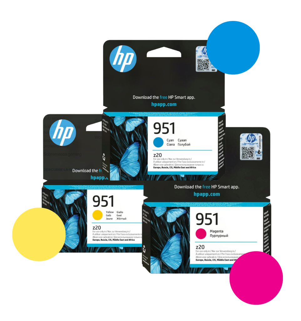 Cartucho HP 951 - color