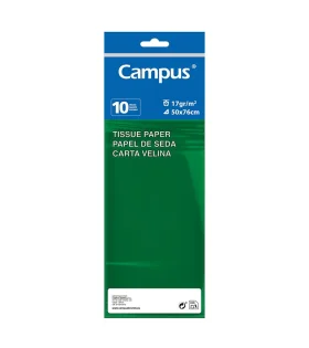 Papel seda 50 cm x 76 cm Campus College - 10 hojas