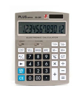 Calculadora de sobremesa Plus office SS 285 – 12 dígitos