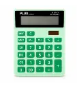 Calculadora de sobremesa Plus Office SS-COLOR 5 – 12 dígitos, verde