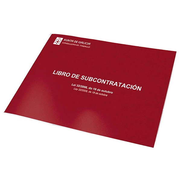 Libro de subcontratación Dohe – gallego / castellano