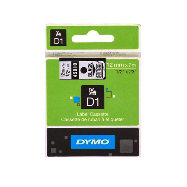 Cinta rotuladora Dymo D1 – 12 mm × 7 m