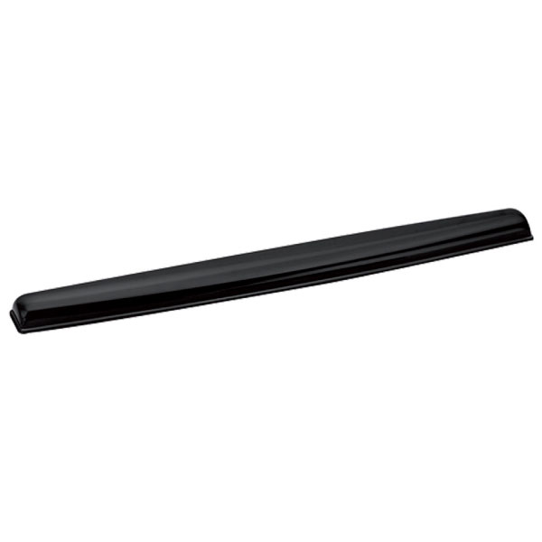 Reposamuñecas para teclado Fellowes – gel, negro
