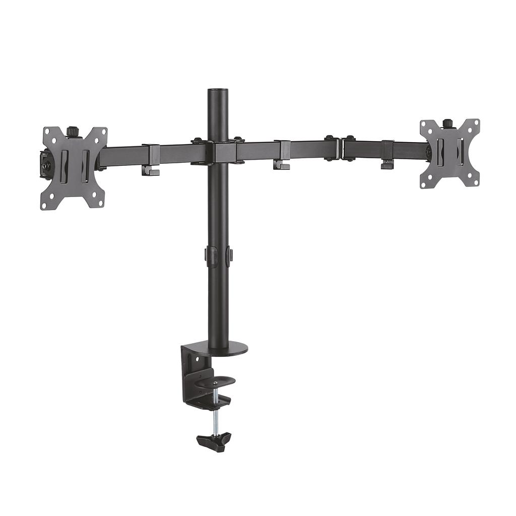 Soporte de mesa con brazos articulados Aisens – 2 monitores 13″–32″