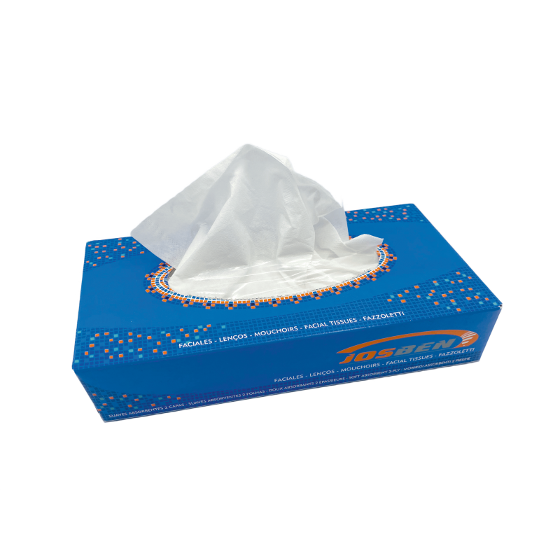Pañuelos de papel tissue Josben – caja 100 uds