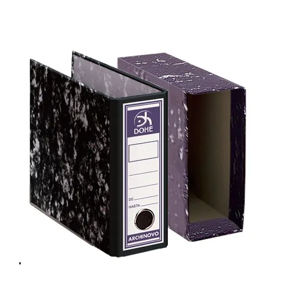 Archivador A-Z Jaspeado Lomo 75mm Dohe – Sin Rado