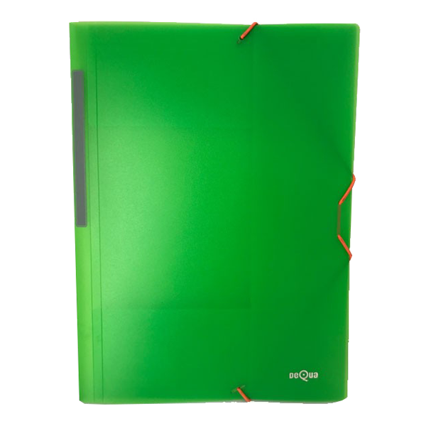 Carpeta polipropileno folio – solapas y gomas