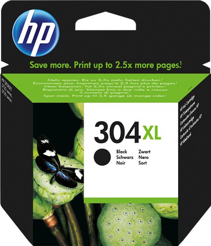 Cartucho HP 304XL N9K08AE – negro