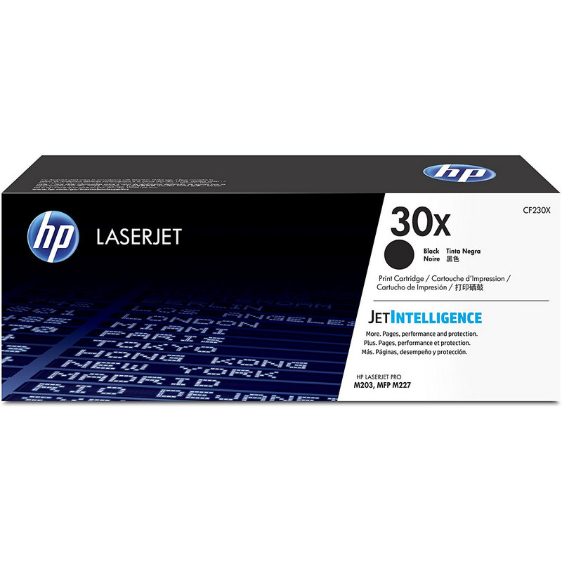 Tóner HP 30X CF230X – negro