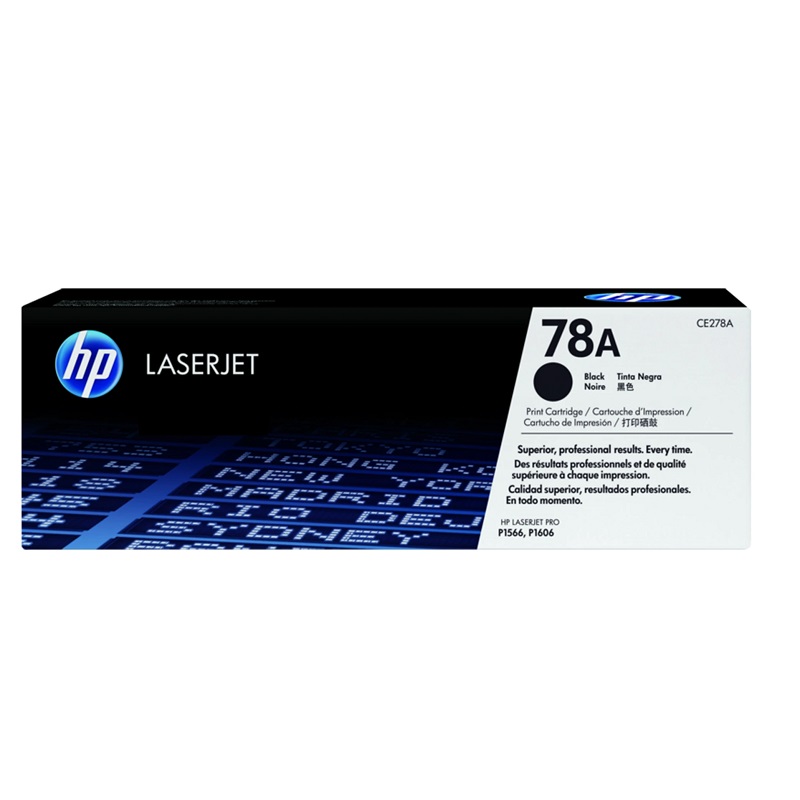 Tóner HP 78A CE278A – negro