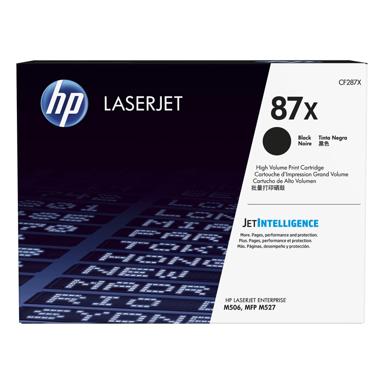 Tóner HP 87X CF287X - negro