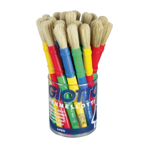 [MEFIL0028] Pincel escolar grueso Giotto – mango de plástico[F536100] 