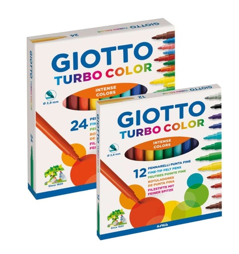 Rotuladores Giotto Turbo Colores Surtidos