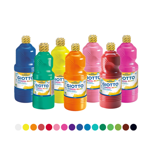 Témpera líquida escolar Giotto 500 ml