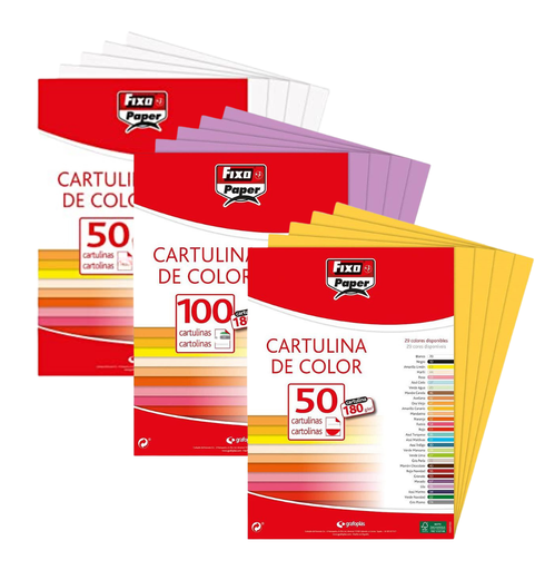 Cartulina 50×65 cm Fixo