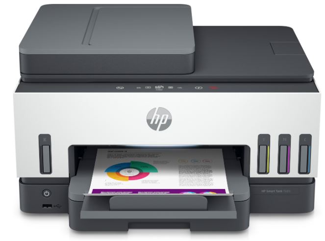 Impresora multifunción HP inkjet Smart Tank 7605