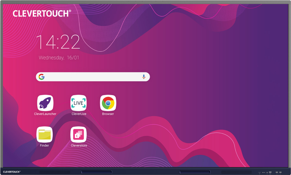 Monitor interactivo IFP CLEVER IMPACT MAX 2 65&quot; (5 Years Warranty)