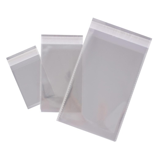[MOACP16220] Bolsas de polipropileno con cierre adhesivo Apli – 80×120 mm, pack 100 uds[16220] 