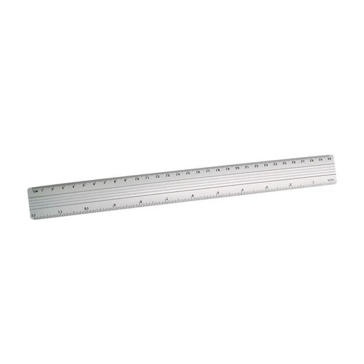 [MOCSR0280 - 011208] Regla metálica Bismark – aluminio, 30 cm[314301] 