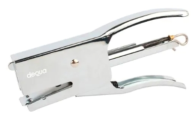 [MODQA0153 - 040309] Grapadora de tenaza metálica Dequa – 20 H, 24/6 y 26/6[040309] 