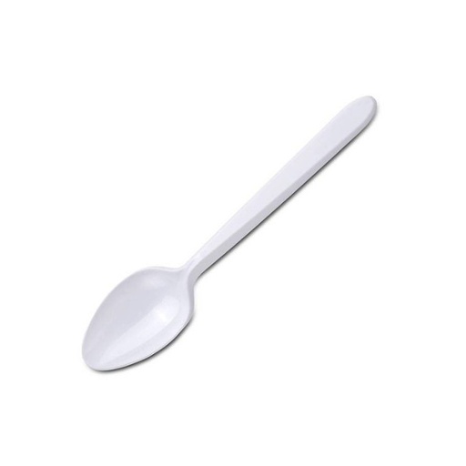 [MODSV0994211] Cucharillas reutilizables de postre color crema paquete 100 uds ref.663