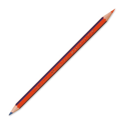 [MOFCT0002] Lápiz bicolor fino Faber‑Castell 2160‑RB – azul/rojo[2160-RB] 