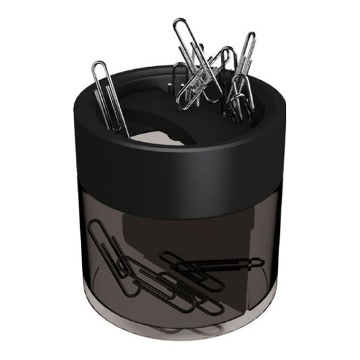 [MOGPL0110] Portaclips redondo imantado Grafoplas – Negro[00471080] 