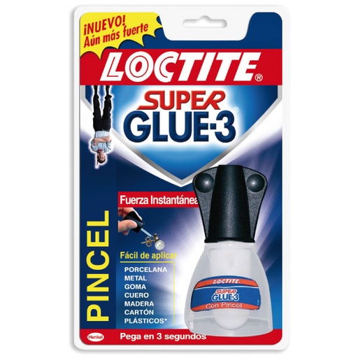 [MOLOC0002] Pegamento Loctite Super Glue‑3 con pincel – 5 g[2640782] 