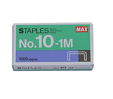 [MOMAX0004] Grapas galvanizadas nº 10 Max – 1000 uds[10-1M] 