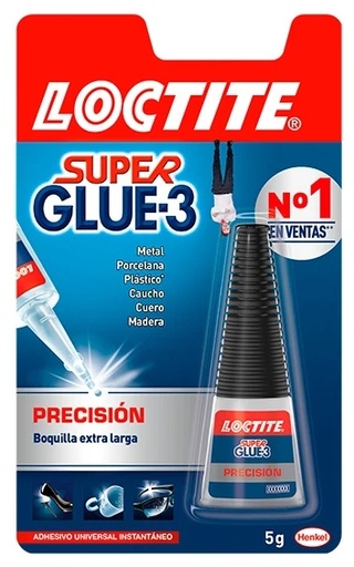 [MOLOC00021] Pegamento Loctite Super Glue‑3 Precisión – 5 g[2640076] 