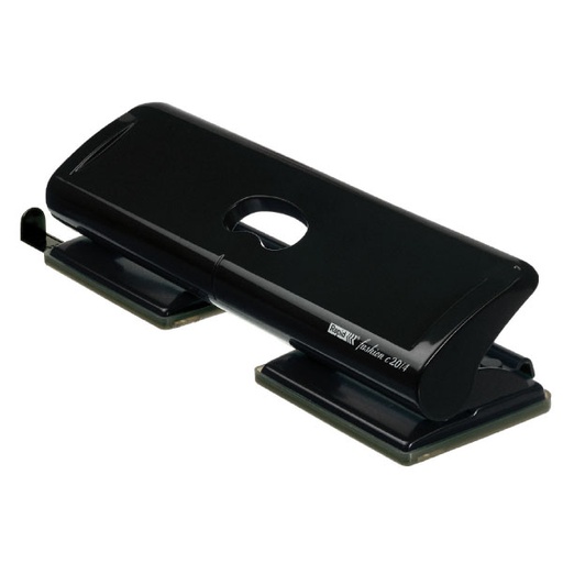 [MORAP0049] Taladro 4 agujeros Rapid FC20/4 20 hojas negro Ref. 20922801[20922801] 