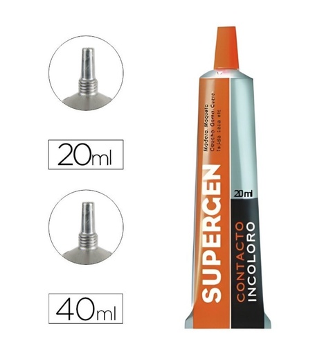 Pegamento Supergen Contacto Incoloro