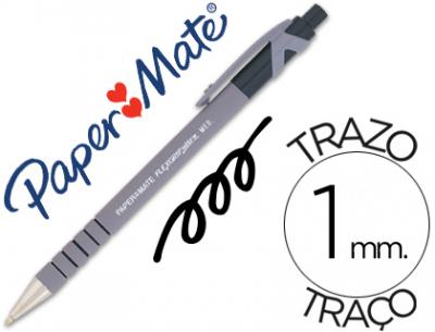 [ADT1910073] Bolígrafo roller retráctil Flexigrip Paper Mate - negro[1910073] 